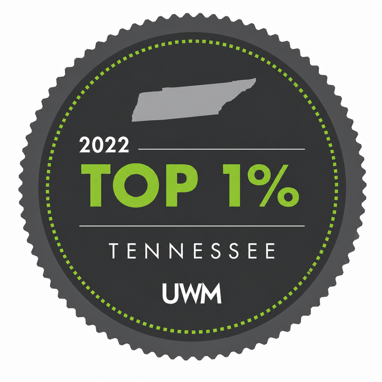 UWM Top 1% Tennessee 2022
